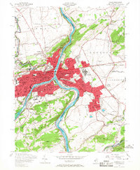 Download a high-resolution, GPS-compatible USGS topo map for Easton, NJ (1967 edition)
