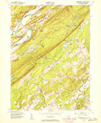 Download a high-resolution, GPS-compatible USGS topo map for Flatbrookville, NJ (1955 edition)