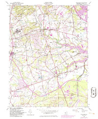 Download a high-resolution, GPS-compatible USGS topo map for Marlboro, NJ (1986 edition)