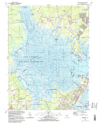 Download a high-resolution, GPS-compatible USGS topo map for Marmora, NJ (1998 edition)
