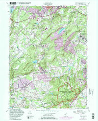 Download a high-resolution, GPS-compatible USGS topo map for Mendham, NJ (1982 edition)