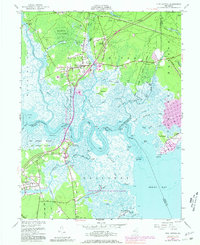 Download a high-resolution, GPS-compatible USGS topo map for New Gretna, NJ (1981 edition)