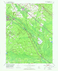 Download a high-resolution, GPS-compatible USGS topo map for Newtonville, NJ (1973 edition)