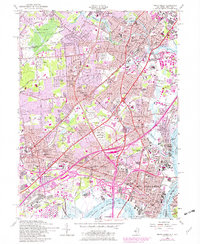 Download a high-resolution, GPS-compatible USGS topo map for Perth Amboy, NJ (1982 edition)