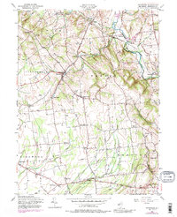 Download a high-resolution, GPS-compatible USGS topo map for Pittstown, NJ (1988 edition)