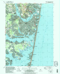 Download a high-resolution, GPS-compatible USGS topo map for Point%20Pleasant, NJ (1989 edition)