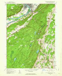 Download a high-resolution, GPS-compatible USGS topo map for Port Jervis South, NJ (1962 edition)