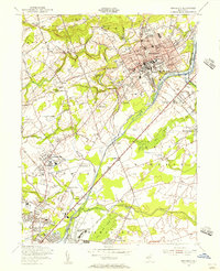 Download a high-resolution, GPS-compatible USGS topo map for Princeton, NJ (1956 edition)