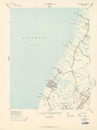 Download a high-resolution, GPS-compatible USGS topo map for Rio Grande, NJ (1949 edition)