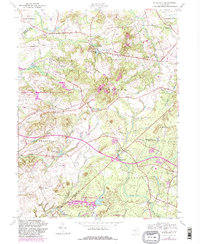 Download a high-resolution, GPS-compatible USGS topo map for Roosevelt, NJ (1982 edition)