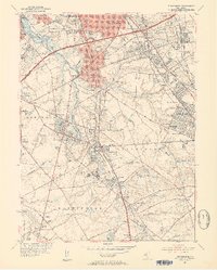 Download a high-resolution, GPS-compatible USGS topo map for Runnemede, NJ (1954 edition)