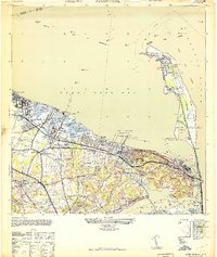 Download a high-resolution, GPS-compatible USGS topo map for Sandy Hook, NJ (1950 edition)