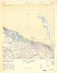 preview thumbnail of historical topo map of Monmouth County, NJ in 1947