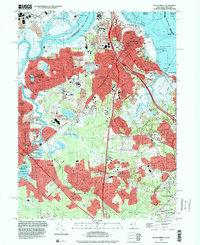 Download a high-resolution, GPS-compatible USGS topo map for South Amboy, NJ (2000 edition)