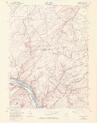 Download a high-resolution, GPS-compatible USGS topo map for Stockton, NJ (1972 edition)