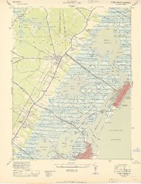 Download a high-resolution, GPS-compatible USGS topo map for Stone Harbor, NJ (1950 edition)
