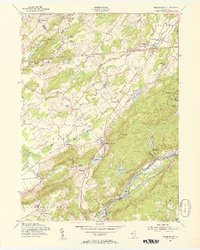Download a high-resolution, GPS-compatible USGS topo map for Tranquility, NJ (1956 edition)