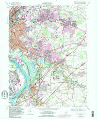 Download a high-resolution, GPS-compatible USGS topo map for Trenton%20East, NJ (1989 edition)