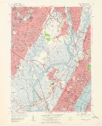 Download a high-resolution, GPS-compatible USGS topo map for Weehawken, NJ (1962 edition)