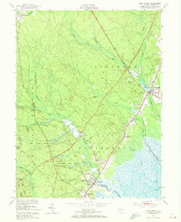 preview thumbnail of historical topo map of Ocean County, NJ in 1951