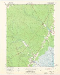 Download a high-resolution, GPS-compatible USGS topo map for West Creek, NJ (1966 edition)