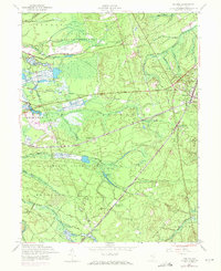 preview thumbnail of historical topo map of Ocean County, NJ in 1957