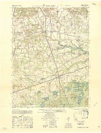 preview thumbnail of historical topo map of Monmouth County, NJ in 1958