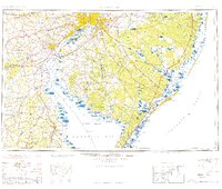 preview thumbnail of historical topo map of Wilmington, DE in 1959