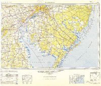 1946 Map of Wilmington, 1950 Print