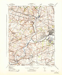 Download a high-resolution, GPS-compatible USGS topo map for Raritan, NJ (1943 edition)