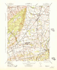 Download a high-resolution, GPS-compatible USGS topo map for Rocky Hill, NJ (1943 edition)