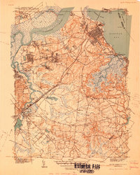 Download a high-resolution, GPS-compatible USGS topo map for South Amboy, NJ (1940 edition)