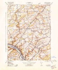 Download a high-resolution, GPS-compatible USGS topo map for Stockton, NJ (1943 edition)