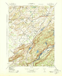 Download a high-resolution, GPS-compatible USGS topo map for Tranquility, NJ (1943 edition)