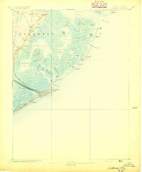 1894 Map of Atlantic City, NJ