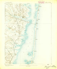 1893 Map of Barnegat