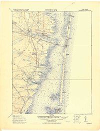 1919 Map of Barnegat, 1921 Print