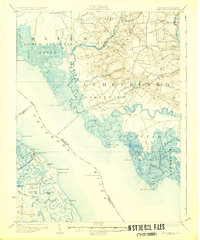 preview thumbnail of historical topo map of Cumberland County, NJ in 1931