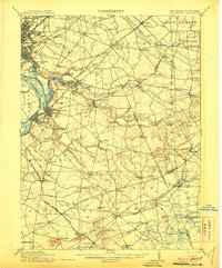 1906 Map of Bordentown