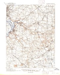 Download a high-resolution, GPS-compatible USGS topo map for Bordentown, NJ (1944 edition)