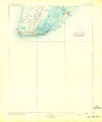 1893 Map of Cape May