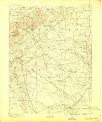 1888 Map of Cassville