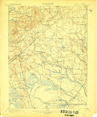 1900 Map of Cassville, 1906 Print