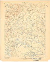 1900 Map of Cassville, 1906 Print