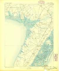 1888 Map of Dennisville