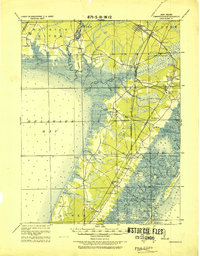 1919 Map of Dennisville, 1921 Print