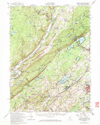 Download a high-resolution, GPS-compatible USGS topo map for Dingmans Ferry, NJ (1971 edition)