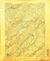 1905 Map of Hackettstown, NJ