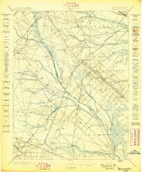 1898 Map of Hammonton, NJ