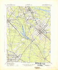 1942 Map of Hammonton, NJ